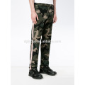 Hohe Taille Chinos Camouflage Hose Militär blau lose Hosen für Männer